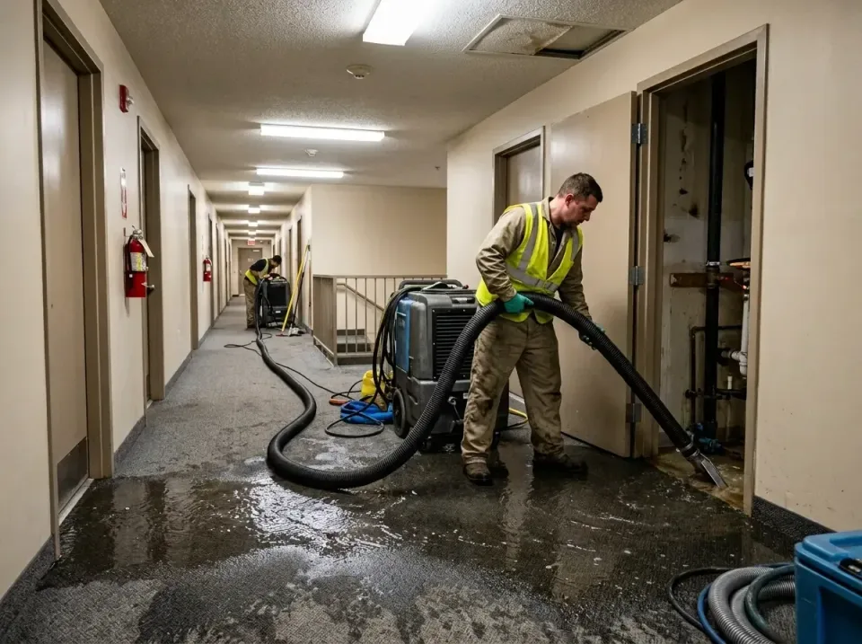 multi-unit-apartment-hallway-f-005 — frequently asked questions, Emergency Burst Pipe Water Extraction & Removal in Valhalla…